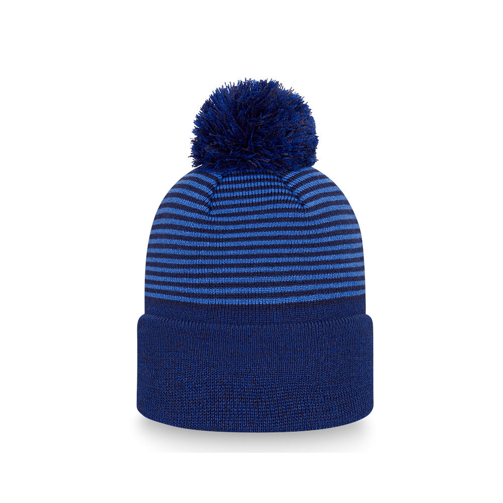 Tottenham Hotspurs F.C New Era Stripe Pom Beanie