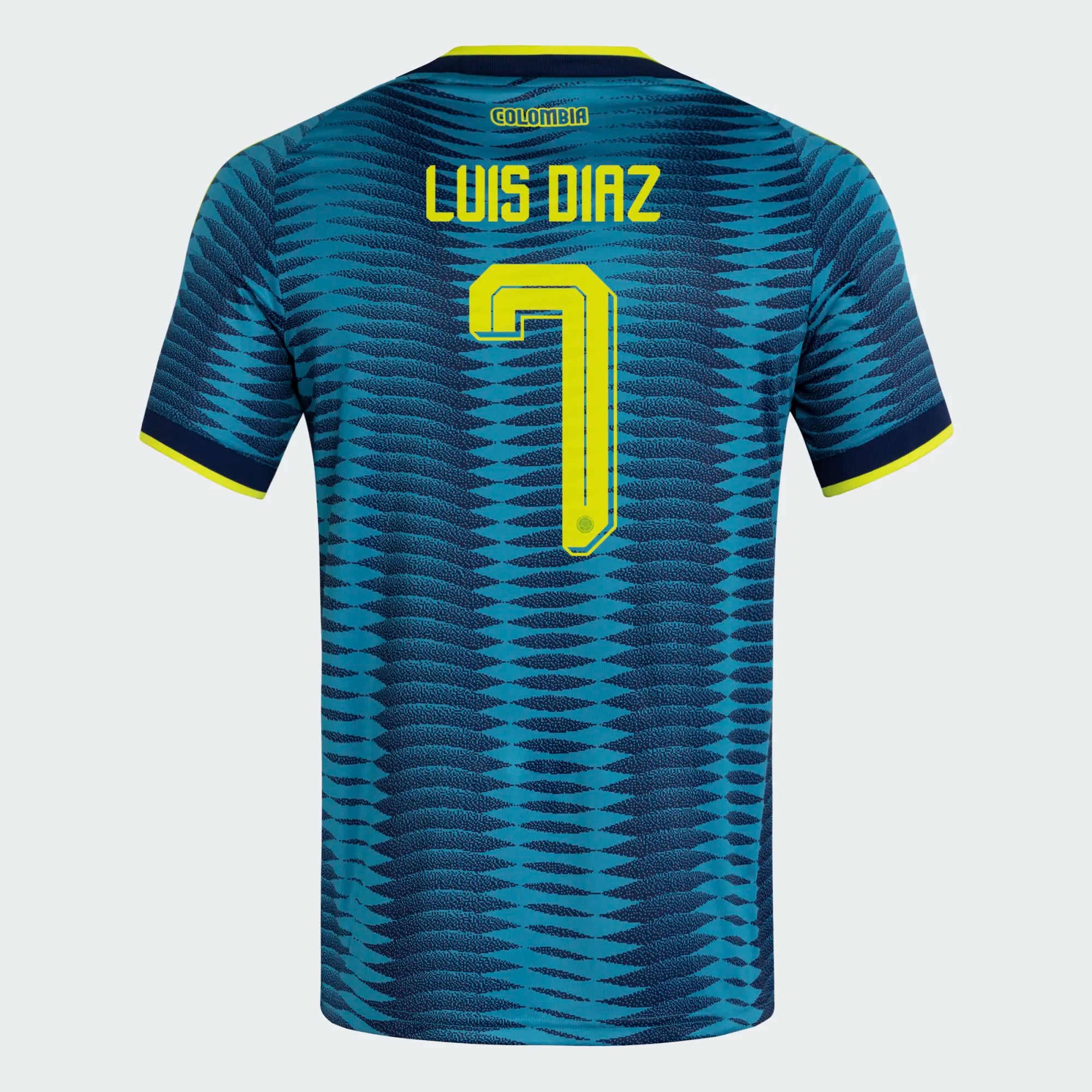 Columbia 2026 adidas FIFA World Cup Away Replica Luis Diaz Jersey-Adult