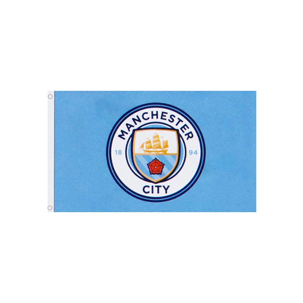 Manchester City FC Core Crest Flag