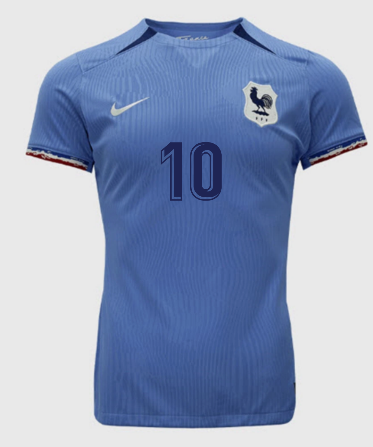 France Nike Stadium Jersey w/ Mbappe #10 -YOUTH