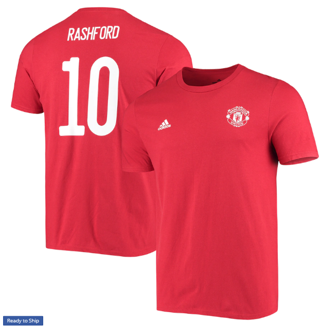 Manchester United Player Tee-Rashford & Pogba