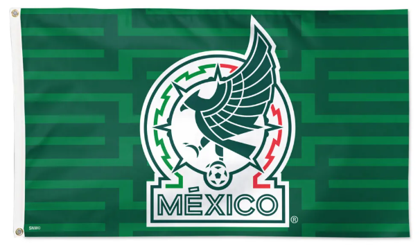 Mexico National Soccer Team Deluxe Flag