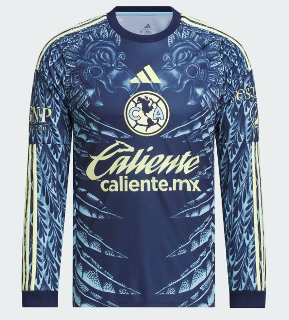 Club America 2025/26 Away Jersey Long Sleeve