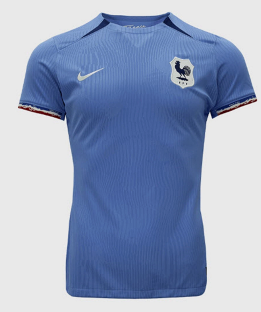 France Nike Stadium Jersey w/ Mbappe #10 -YOUTH