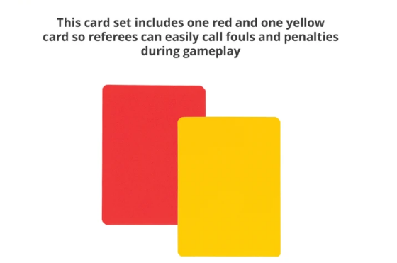 Referee Soccer Cards