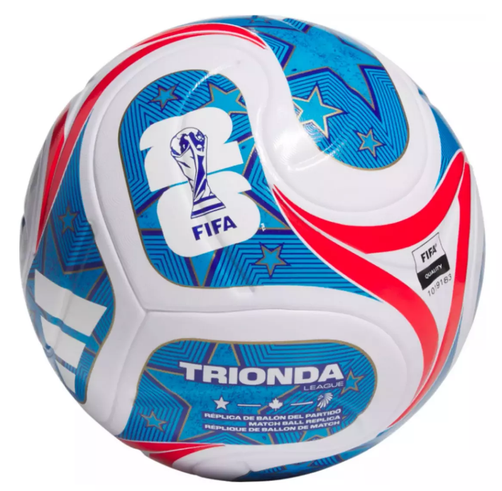 FIFA World Cup 26 adidas Trionda League Ball-USA (arriving 6/16, SAVE $5.00 by pre-ordering today!)