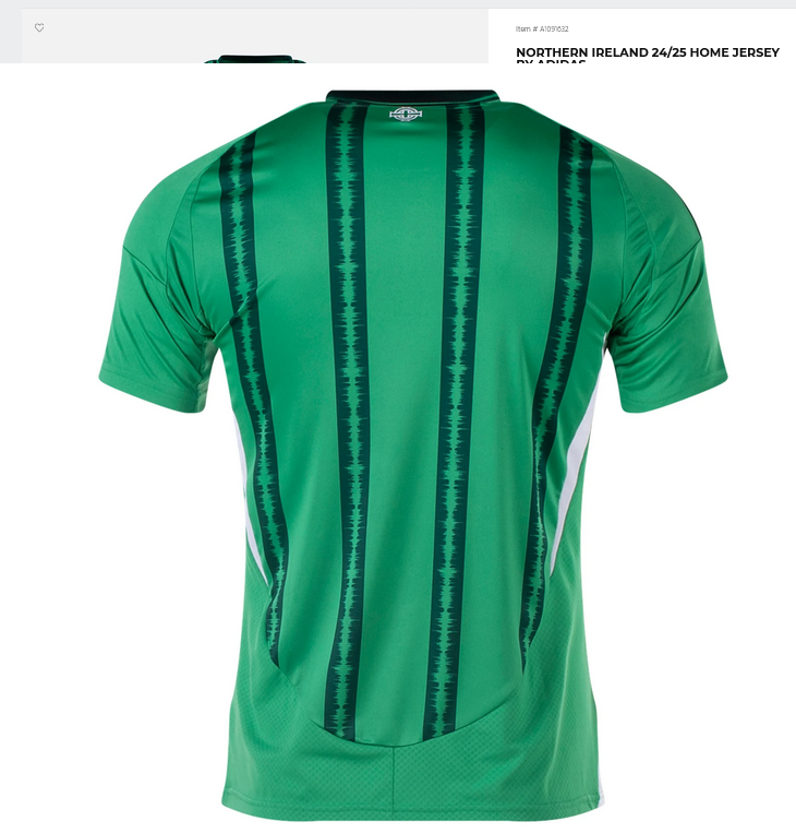 Northern Ireland National Team Jersey 2024