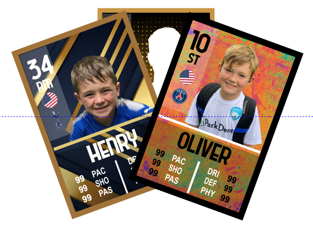 Custom Metal Player Card 12"x18"