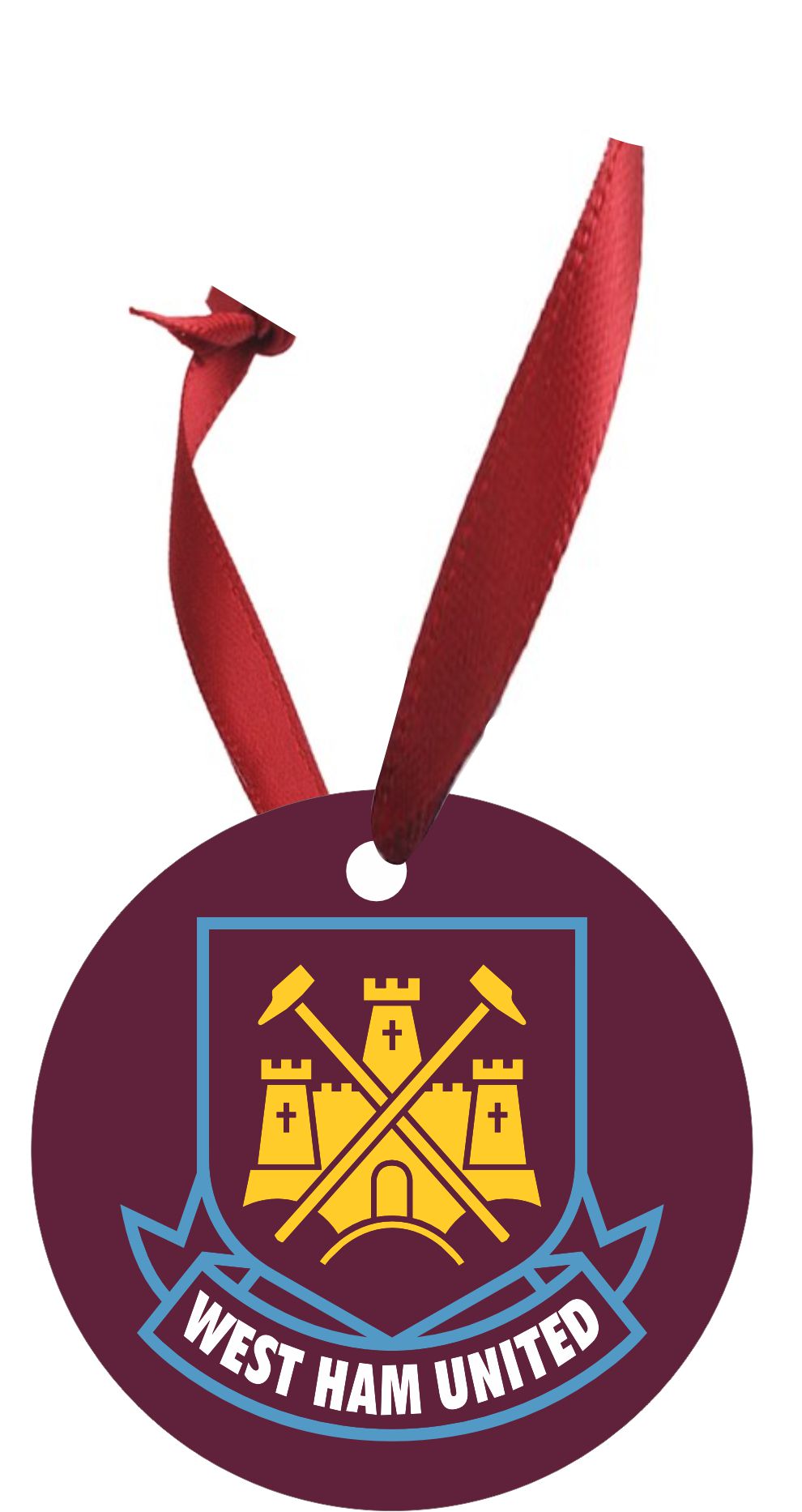 Professional Soccer Club Team Christmas Ornaments