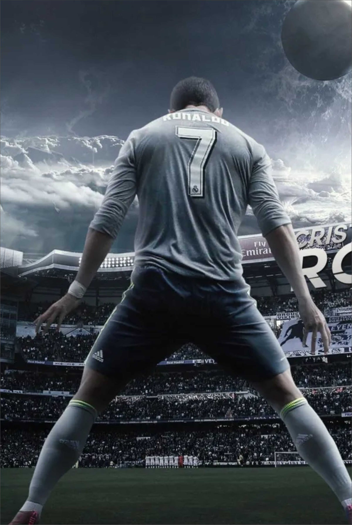 Metal Soccer Posters 12x18