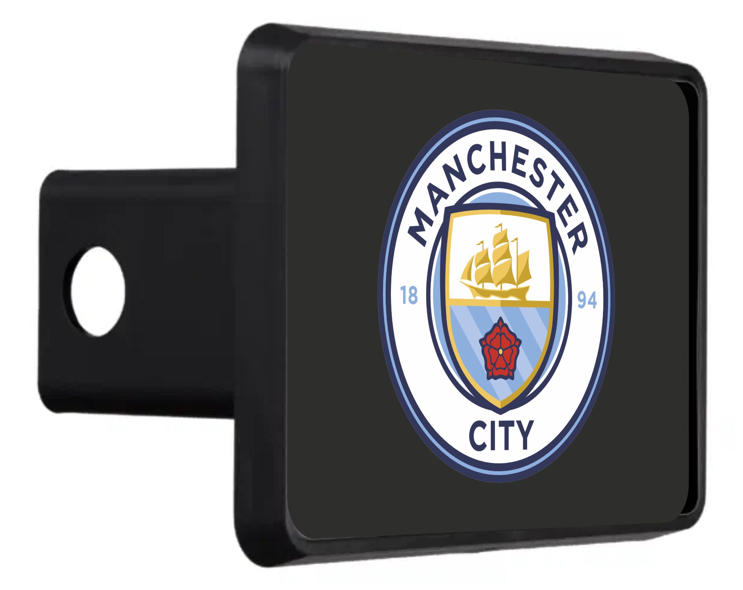 Manchester City Trailer Hitch Cover (2" Post)