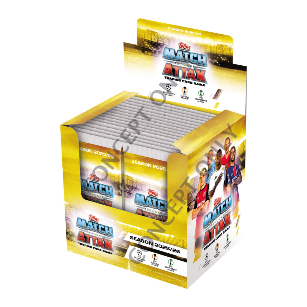 COMING SOON!! Match Attax UEFA Champions League Soccer Cards 2025/26