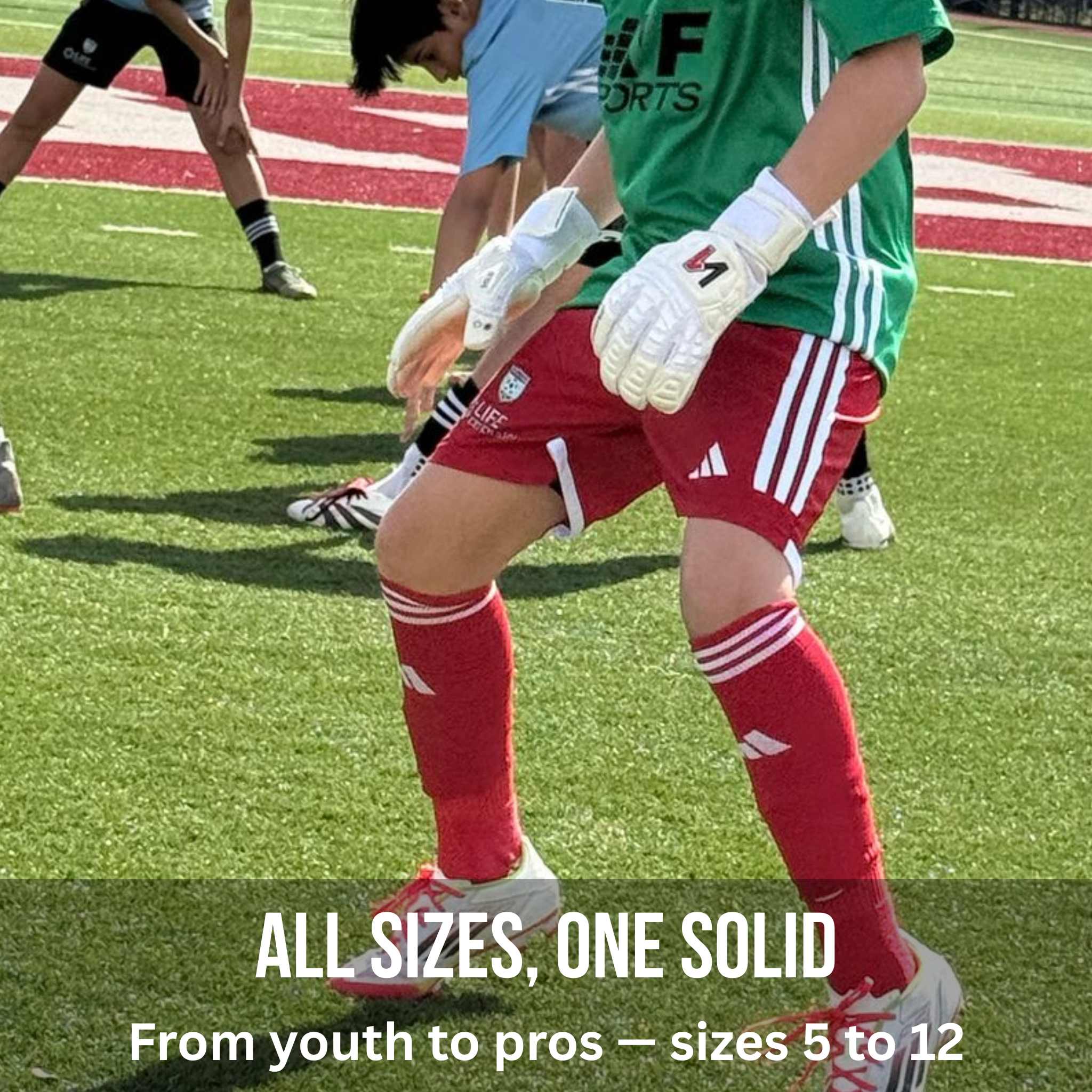 ONEKEEPER Solid White GK Glove