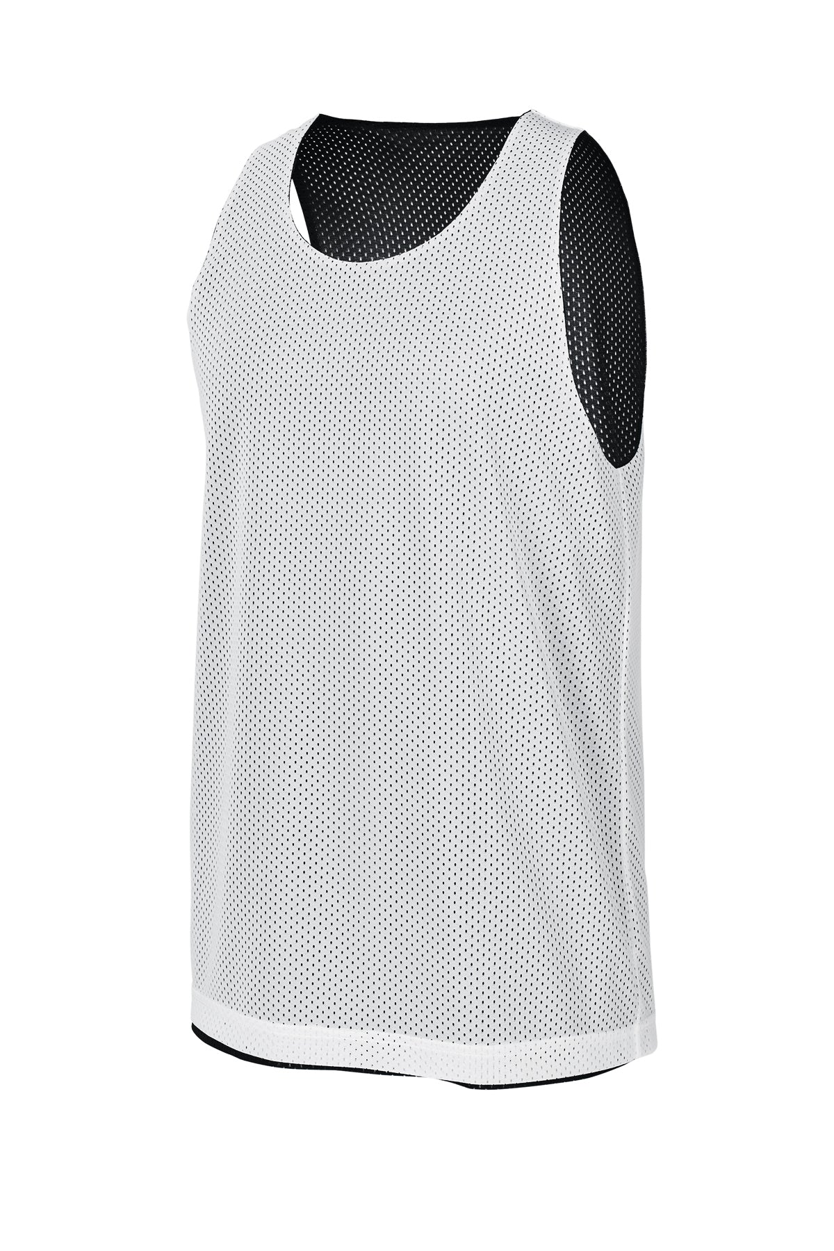 Custom Numbered Reversible Pinnies-BLACK/WHITE