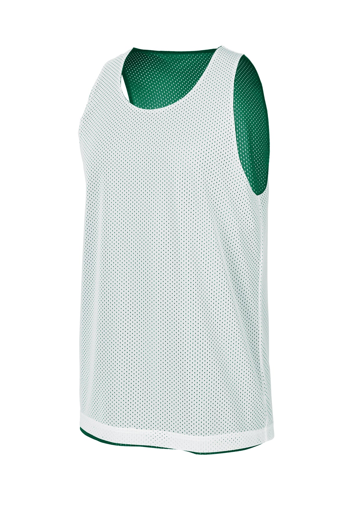 Custom Numbered Reversible Pinnies-KELLY GREEN/WHITE