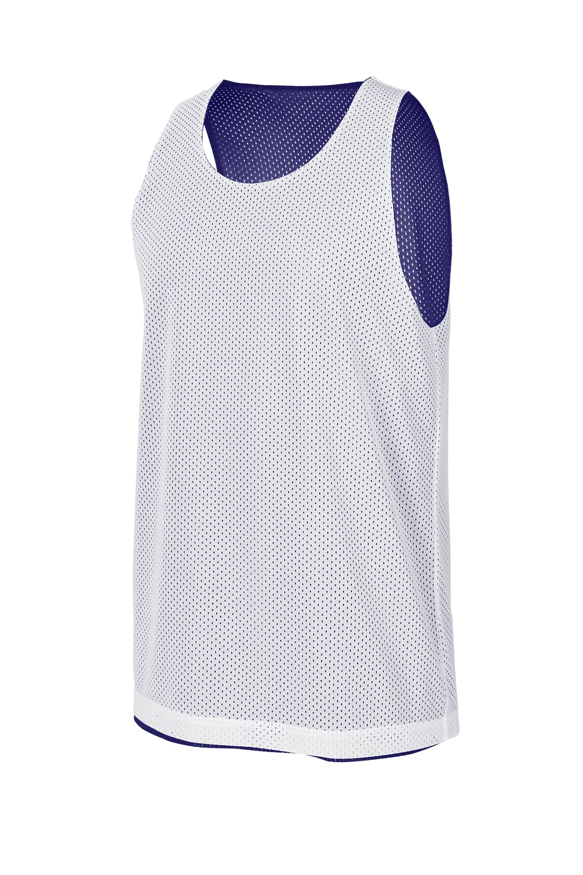 Custom Numbered Reversible Pinnies-PURPLE/WHITE