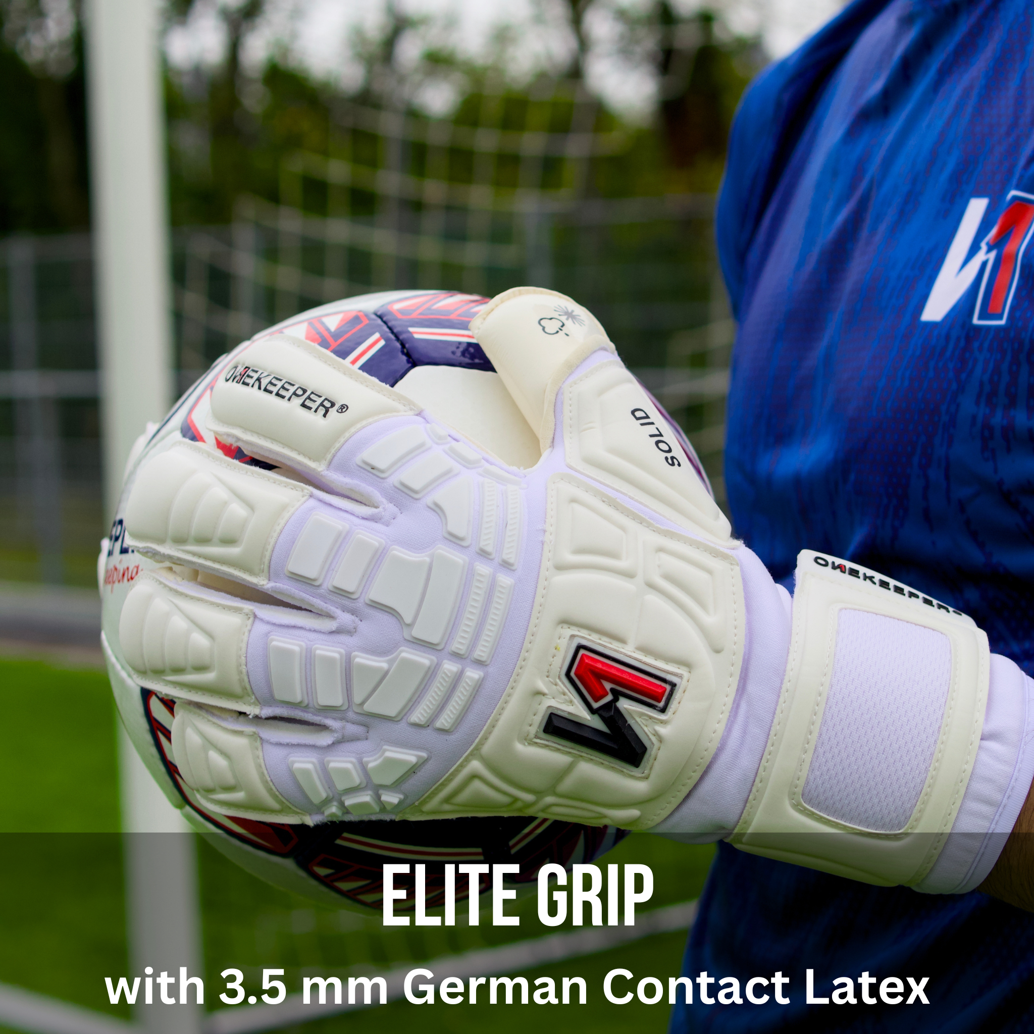 ONEKEEPER Solid White GK Glove
