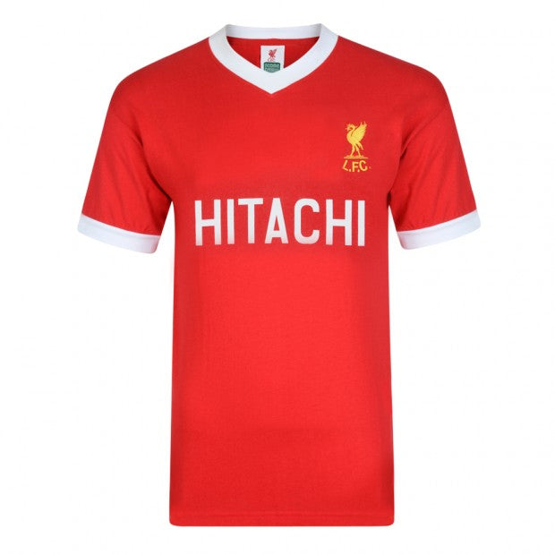 Liverpool FC Retro 1978 HITACHI Tee