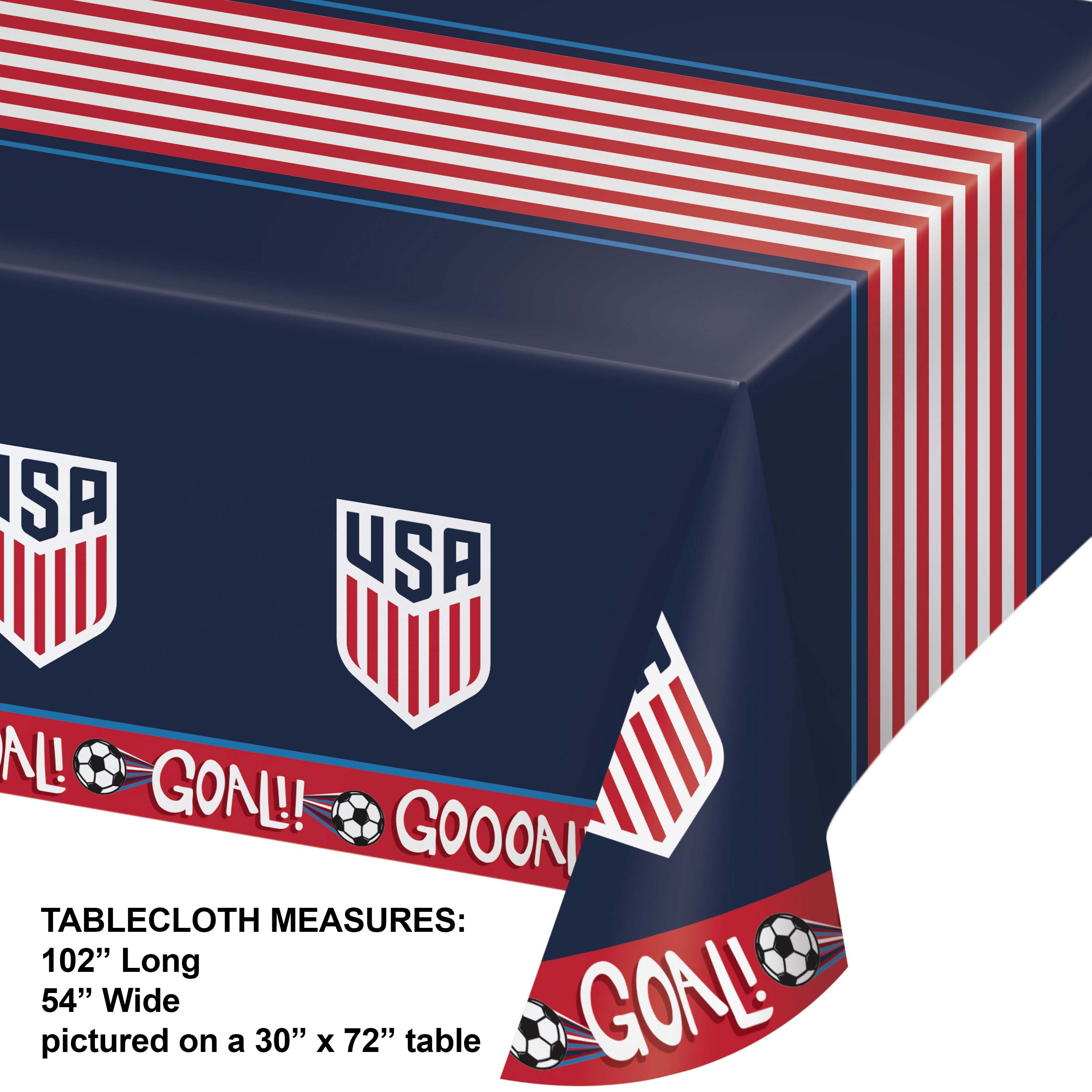 US Men's National Soccer Team Table Cover (2 ct)
