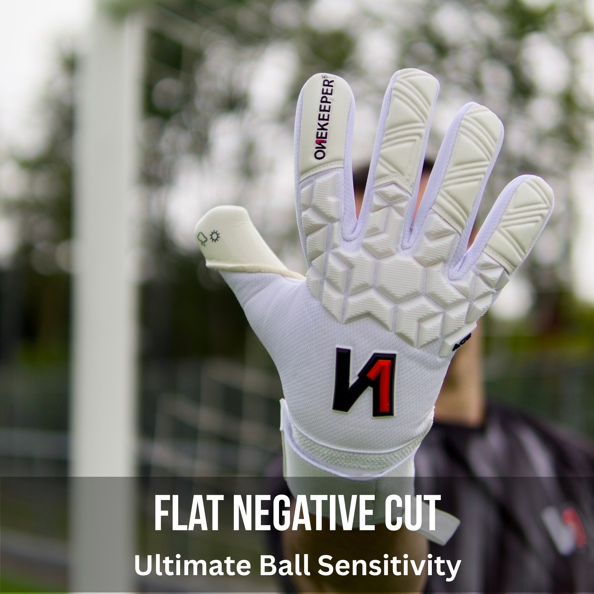 ONEKEEPER Ace White GK Glove
