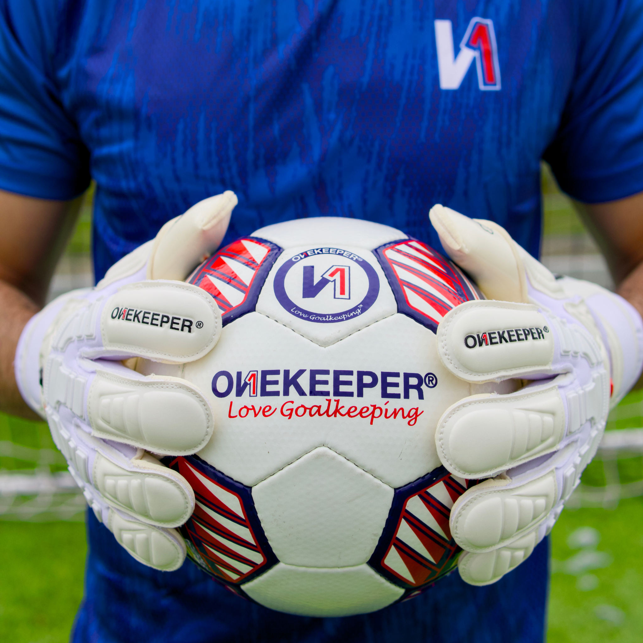 ONEKEEPER Solid White GK Glove