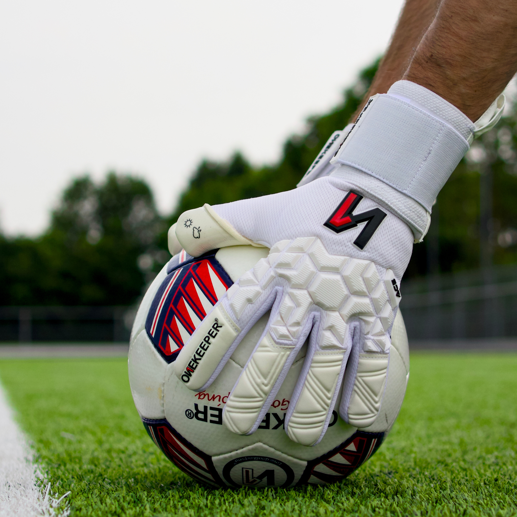 ONEKEEPER Ace White GK Glove