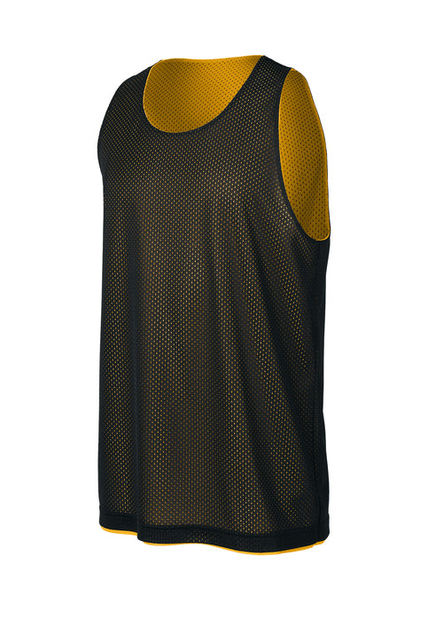 Custom Numbered Reversible Pinnies-GOLD/BLACK