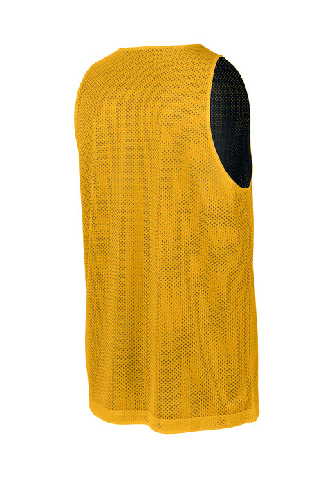Custom Numbered Reversible Pinnies-GOLD/BLACK