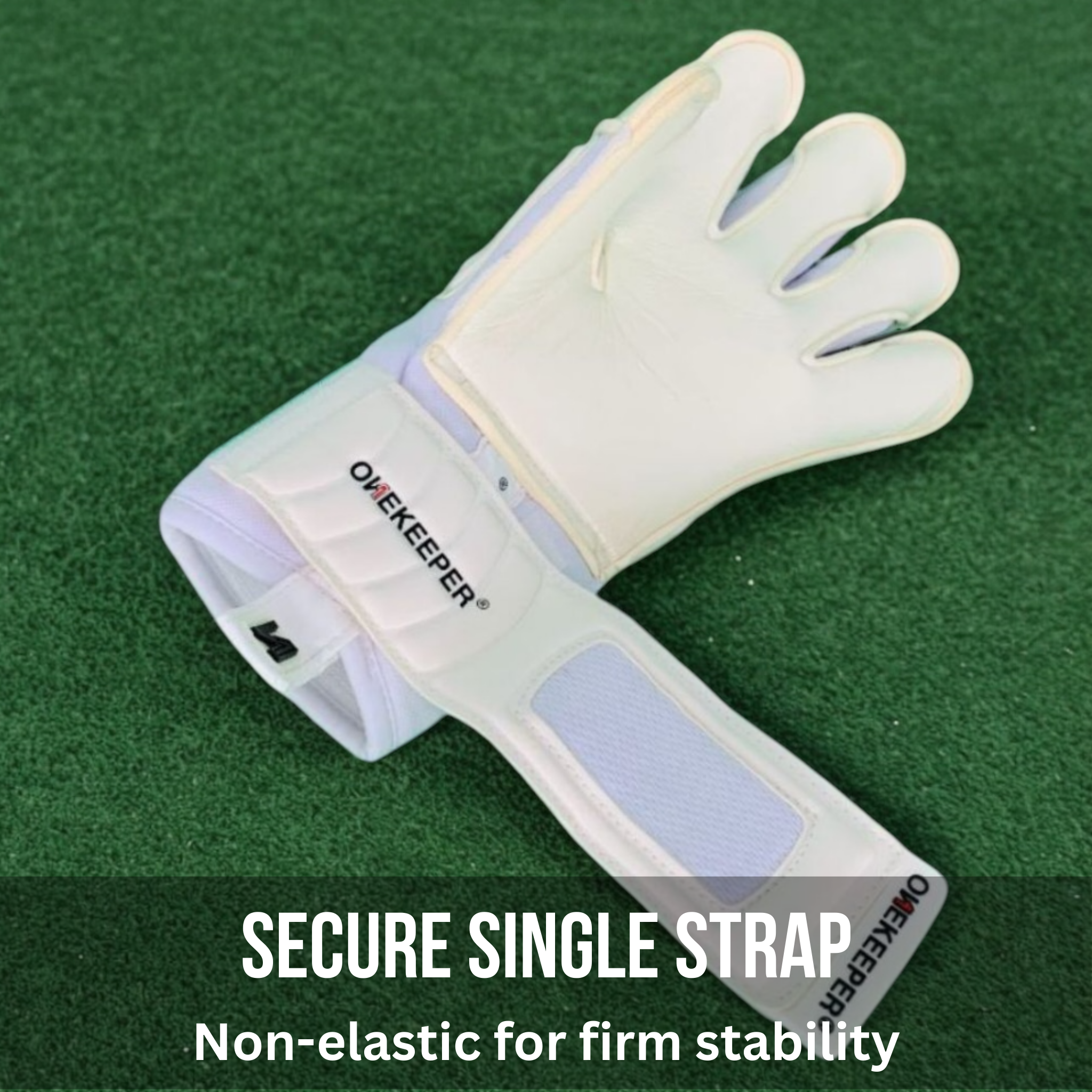 ONEKEEPER Solid White GK Glove