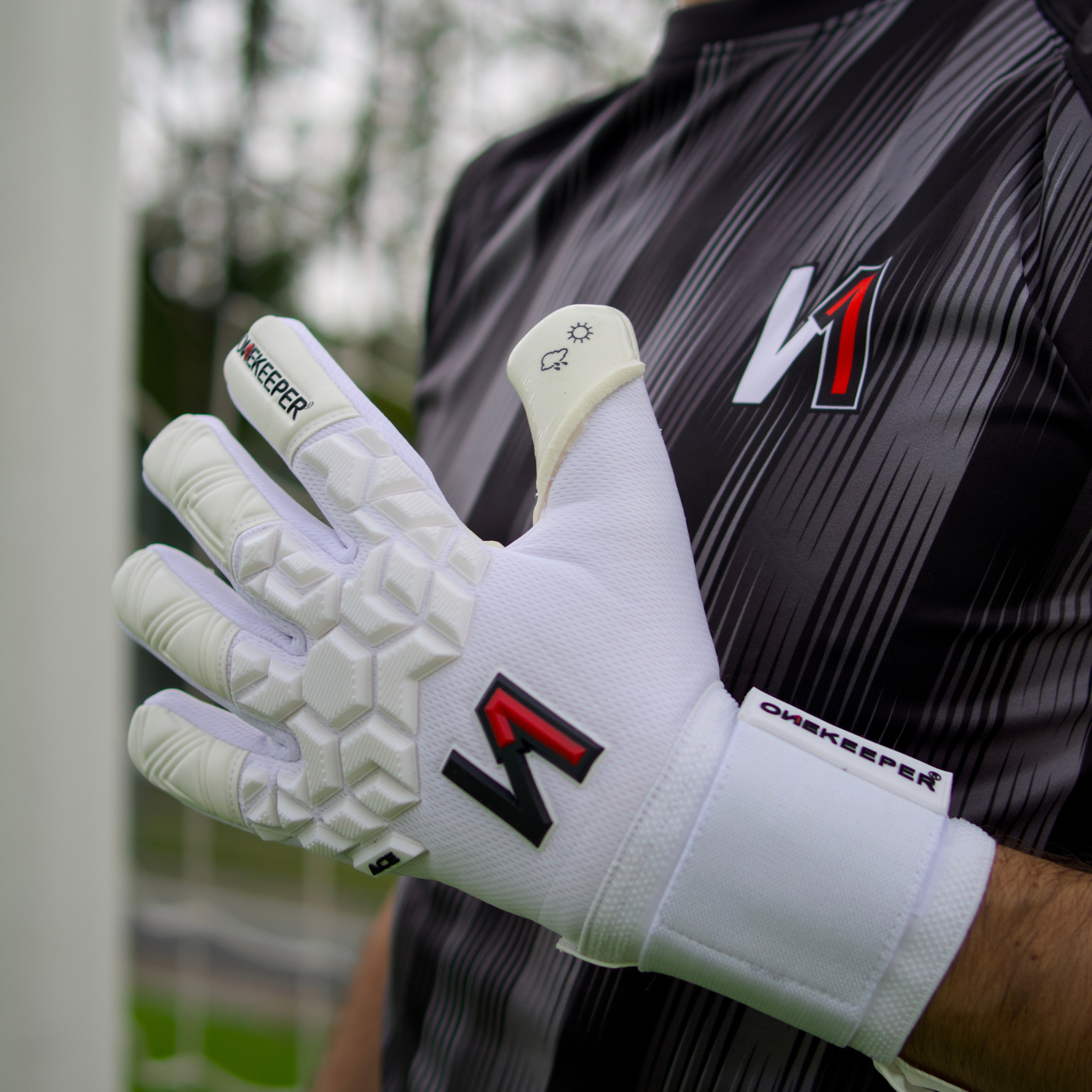 ONEKEEPER Ace White GK Glove