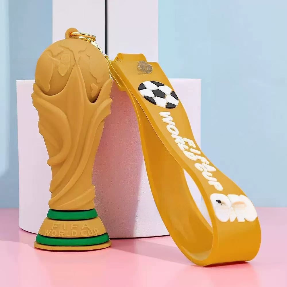 FIFA World Cup 2026 Cartoon World Cup Trophy Keychain