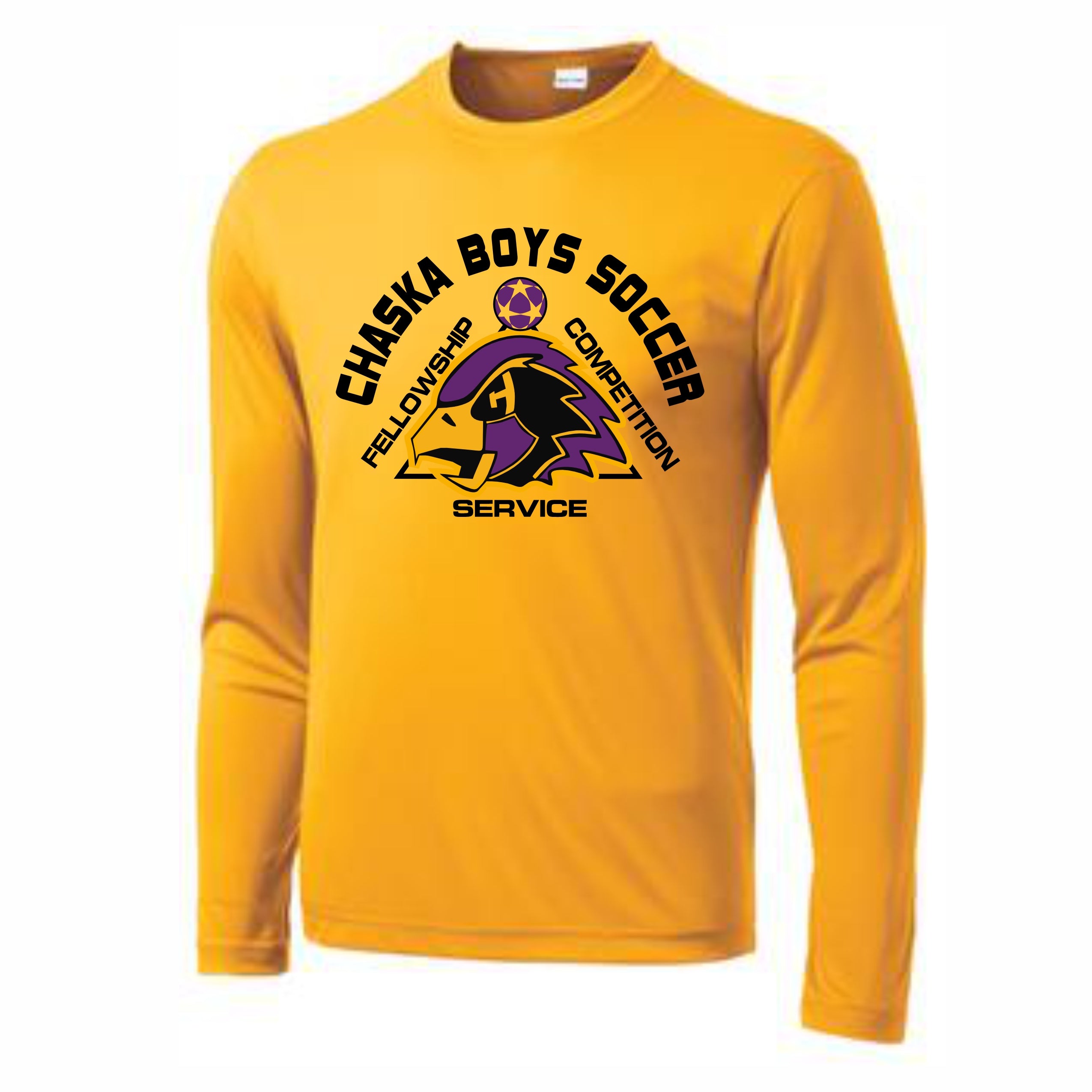 Chaska Soccer Player Training Tee-Long Sleeve