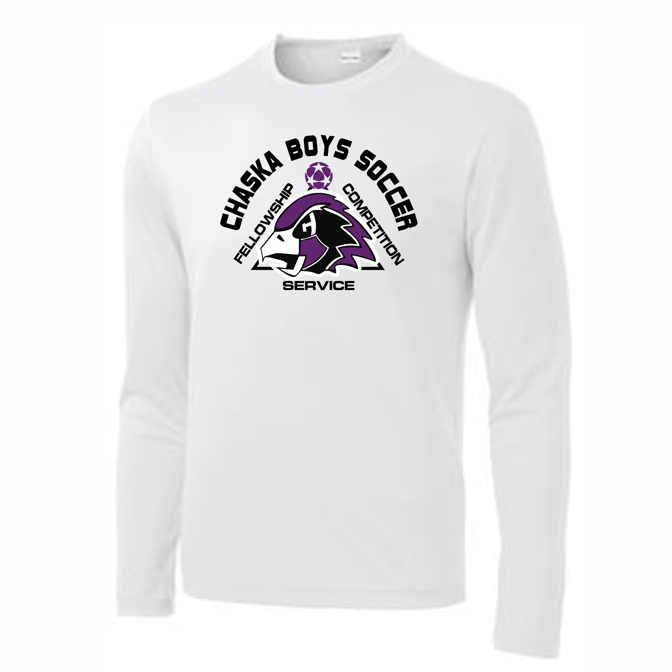 Chaska Soccer Player Training Tee-Long Sleeve