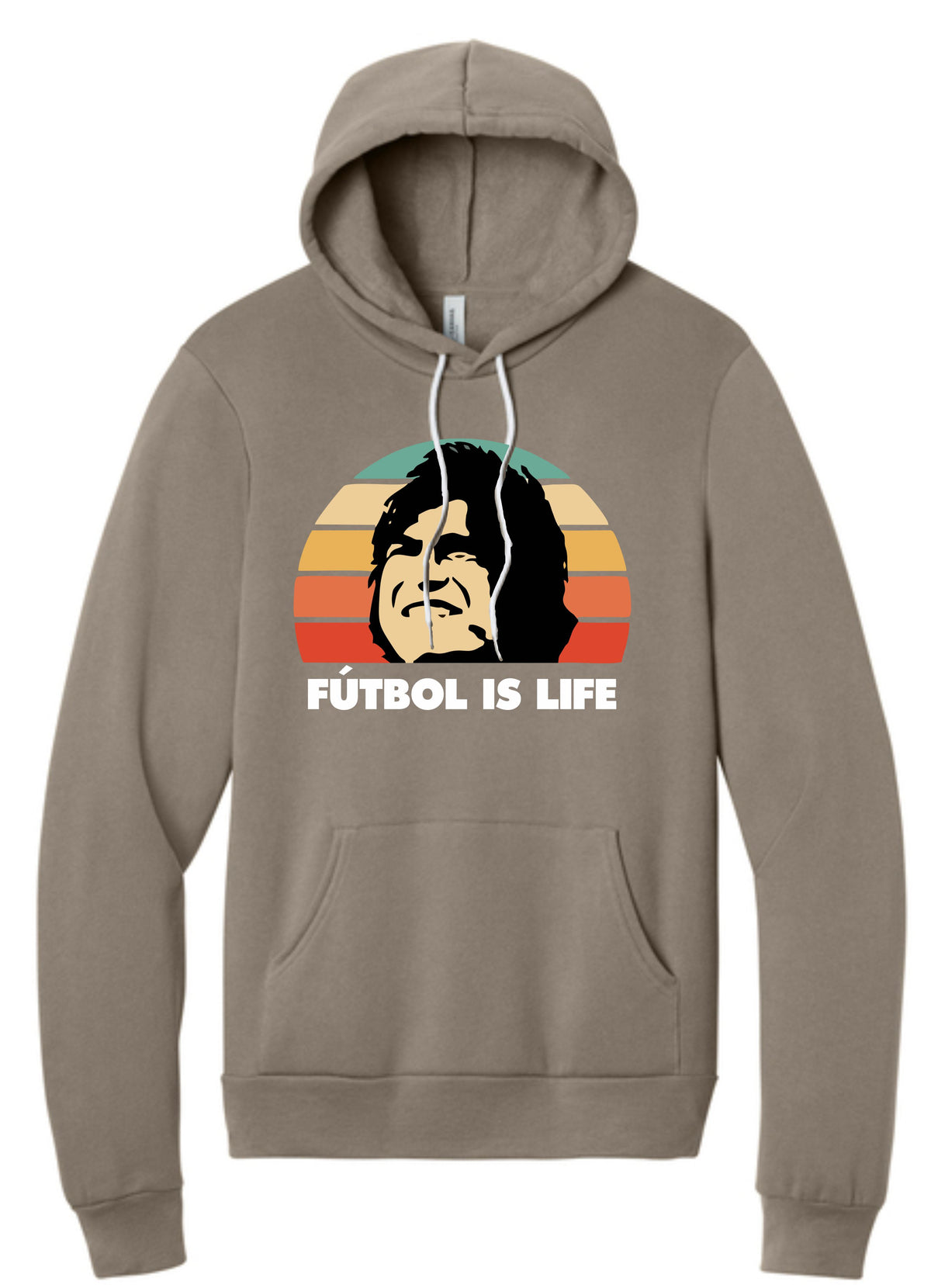 'Futbol is Life' Unisex Sponge Fleece Pullover Hoodie