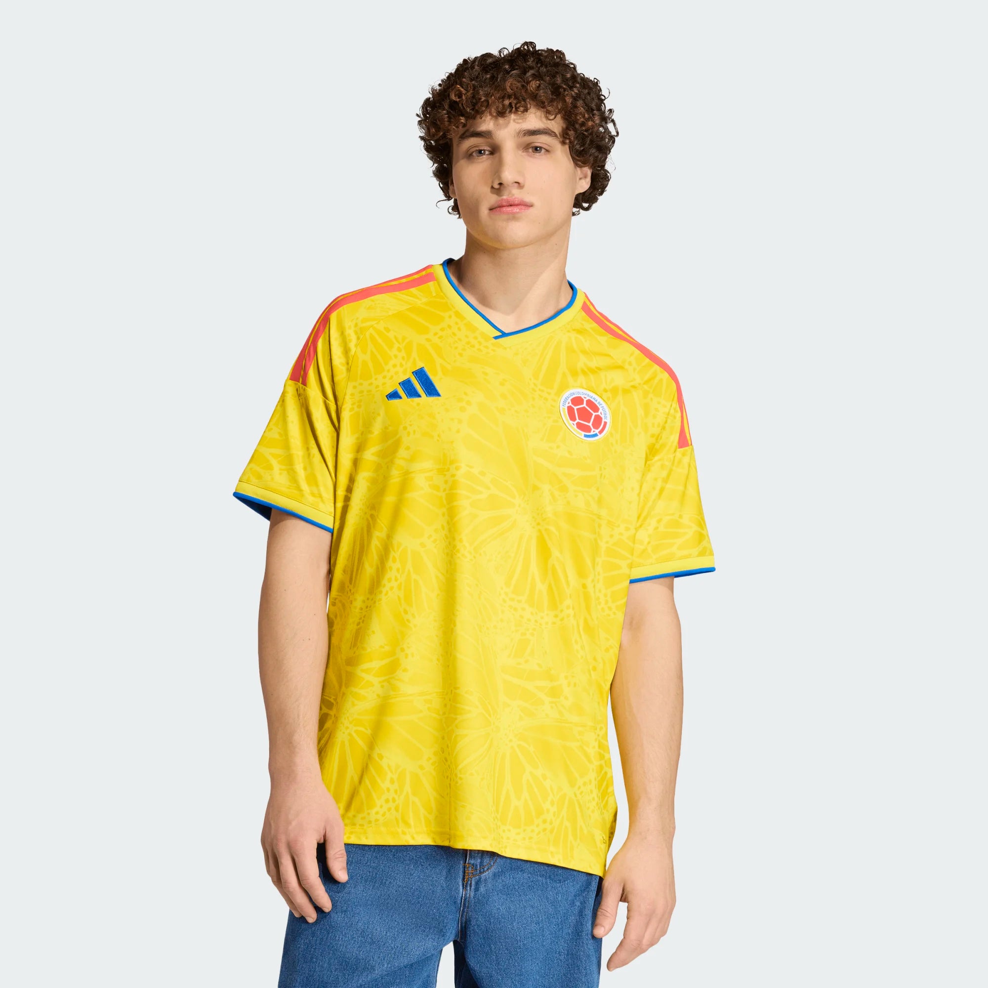 Columbia 2026 adidas FIFA World Cup Home Replica Jersey-Adult