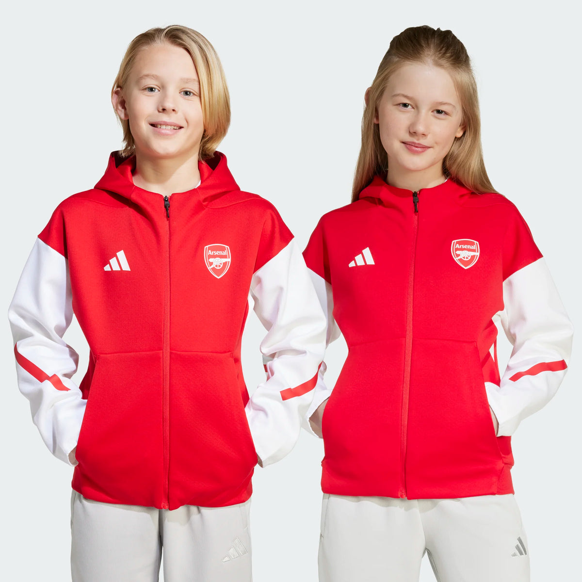Arsenal adidas 2025 Anthem Full-Zip Jacket Arsenal adidas 2025 Anthem Full-Zip Jacket