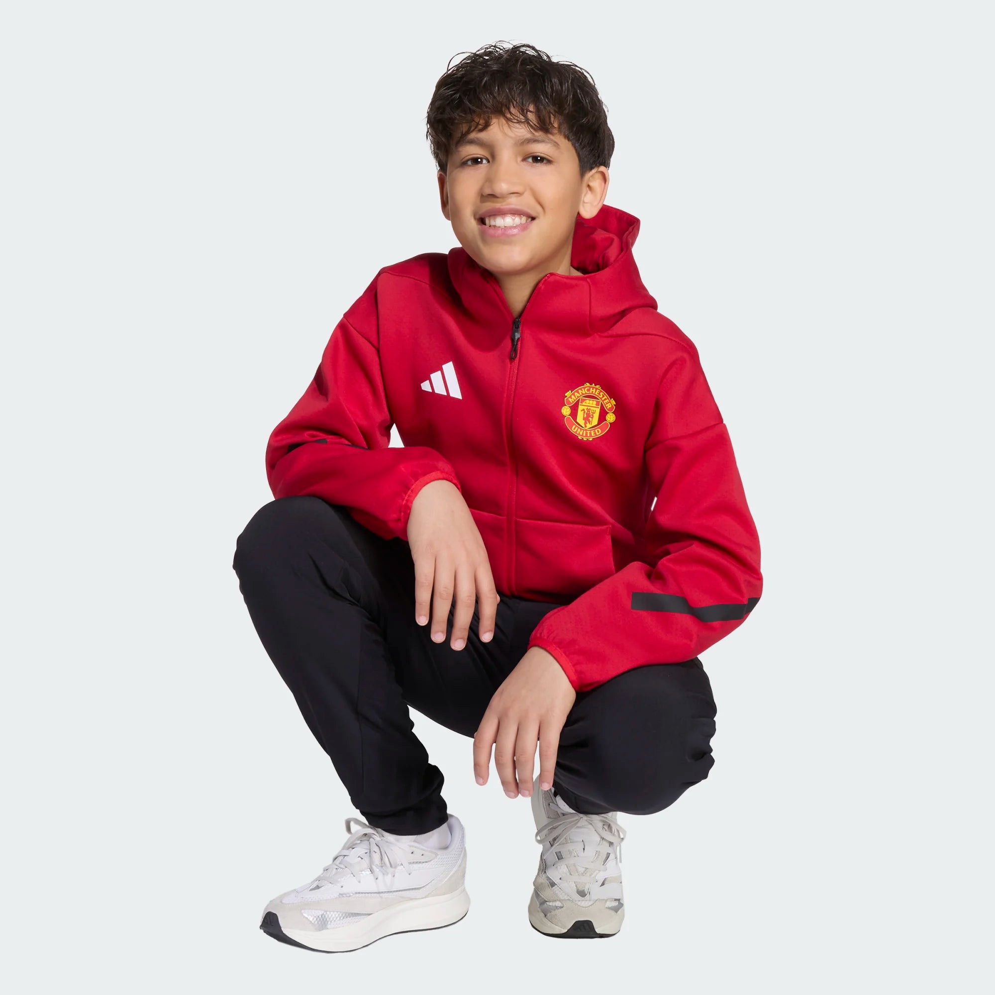 Manchester United adidas 2025 Anthem Full-Zip Jacket