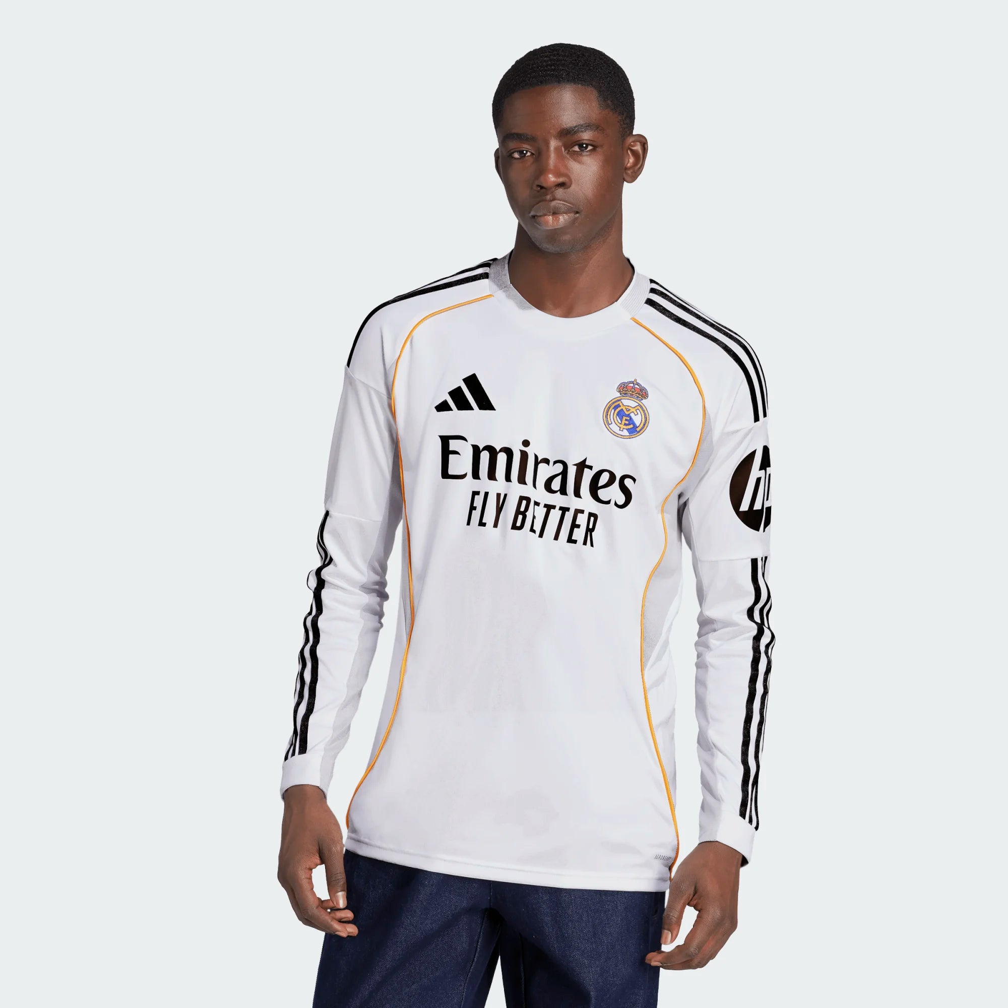 Real Madrid 25/26 Home JerseyLong Sleeve