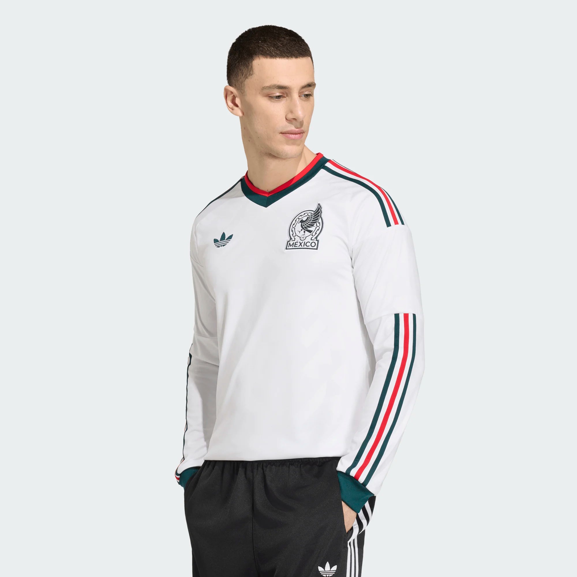 Mexico 2026 adidas Away Long Sleeve Jersey-Adult