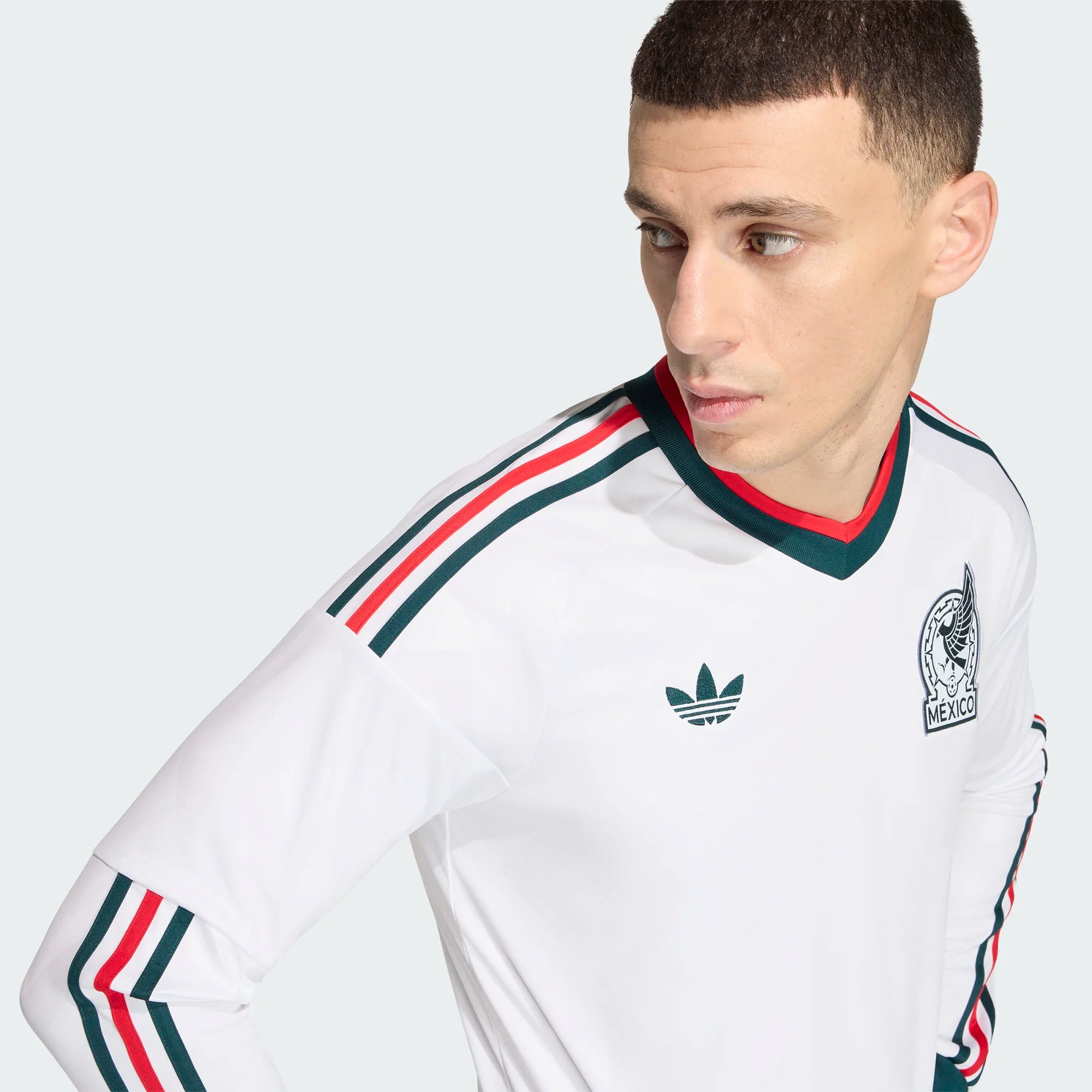Mexico 2026 adidas Away Long Sleeve Jersey-Adult