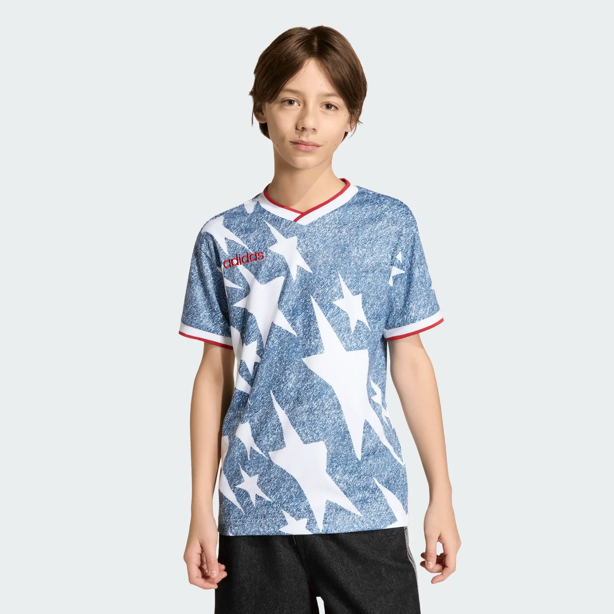 USA adidas Denim Graphic Jersey-Youth (arriving soon, pre-order today!)