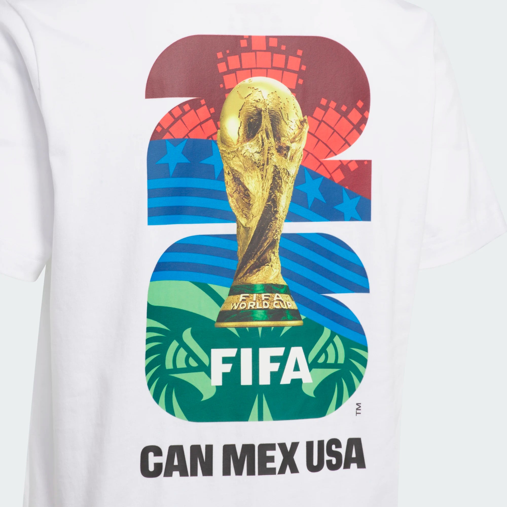 FIFA adidas World Cup 2026 Match Ball Graphic Tee-Youth