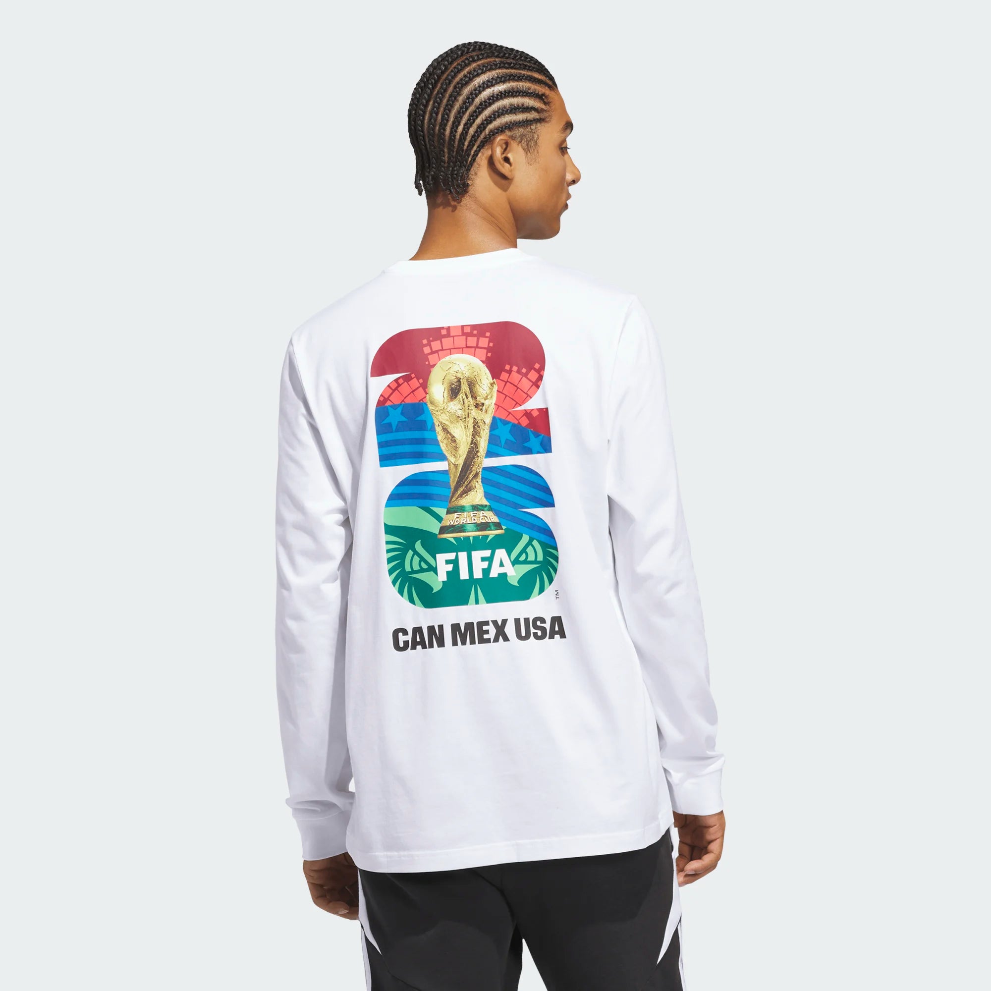 FIFA World Cup 2026 Match Ball Graphic LS Tee-Adult