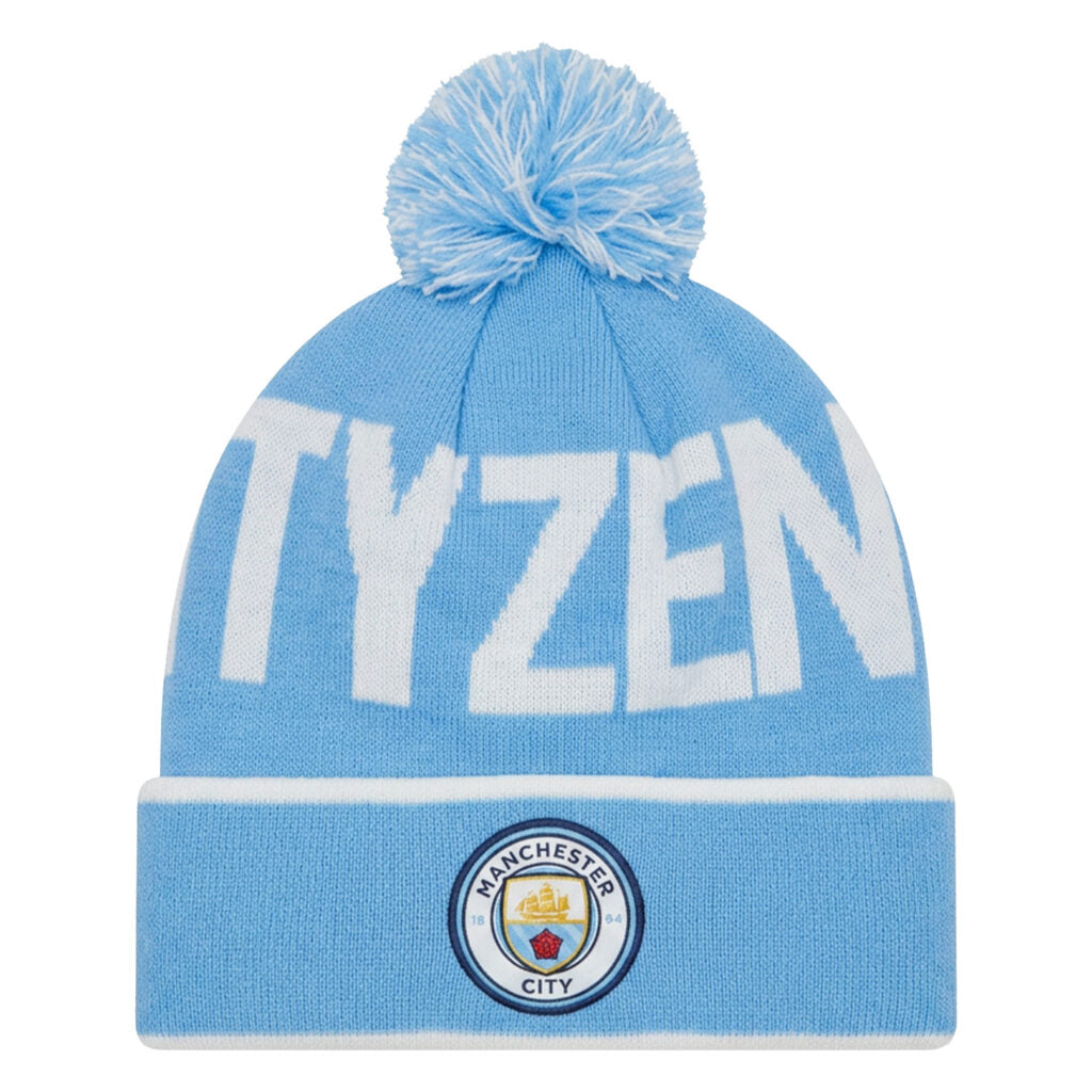 Manchester City F.C Cityzens Pom Beanie