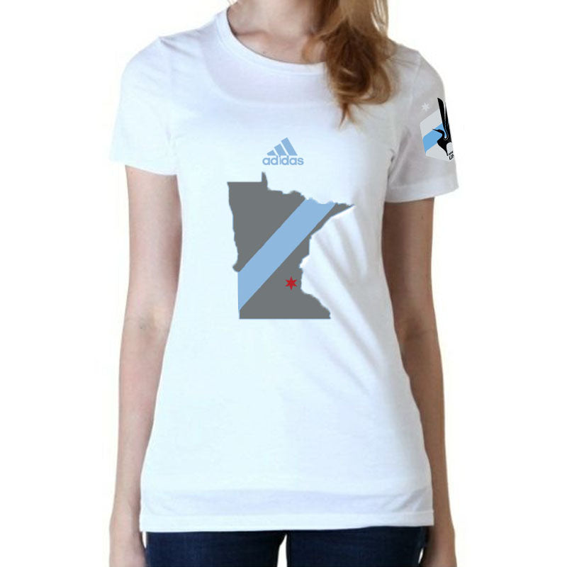 Minnesota United FC Adidas Tee Womens