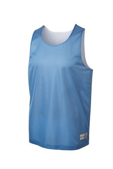 Custom Numbered Reversible Pinnies-CAROLINA BLUE/WHITE