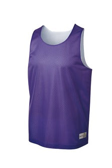 Custom Numbered Reversible Pinnies-PURPLE/WHITE