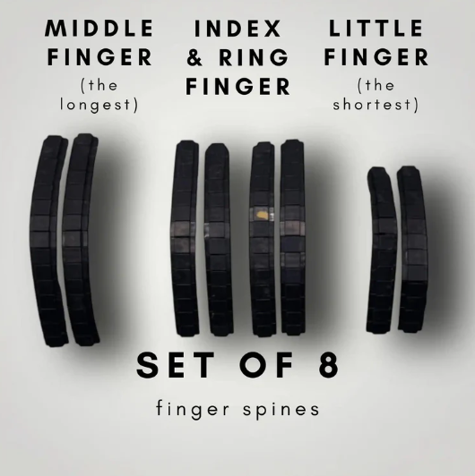 ONEKEEPER Finger Saves (Set of 8 Finger Spines)