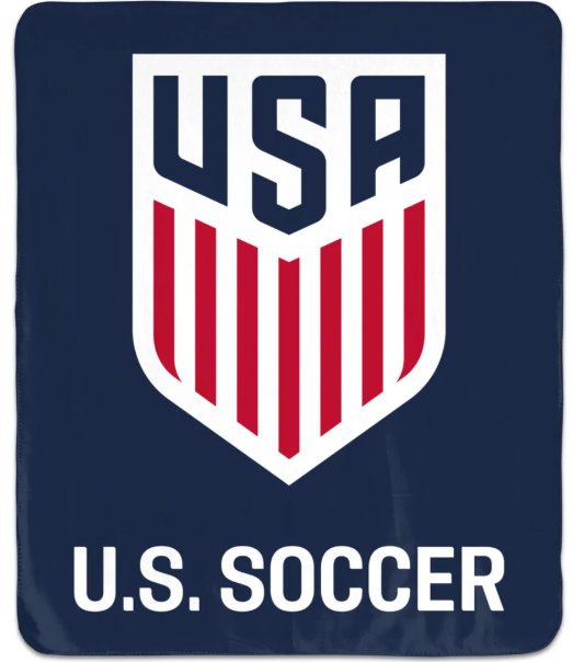 US Soccer National Team Winning Image Blanket