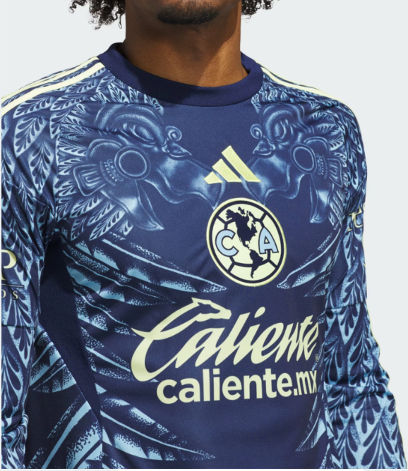 Club America 2025/26 Away Jersey Long Sleeve